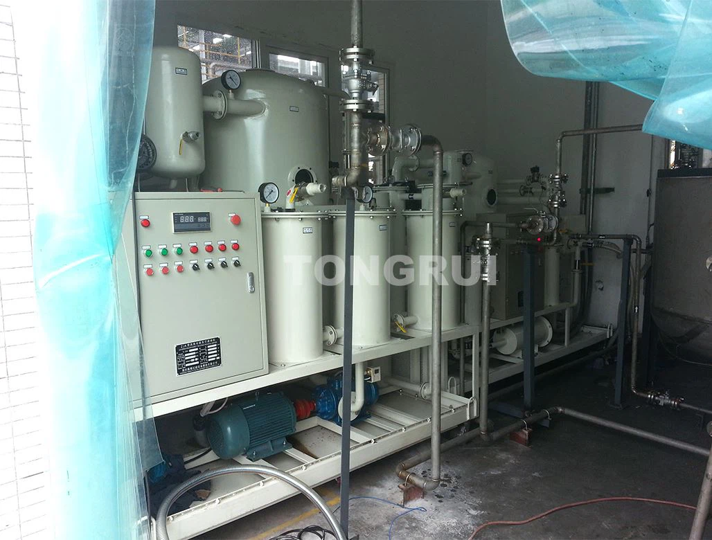 lube oil filtration plant