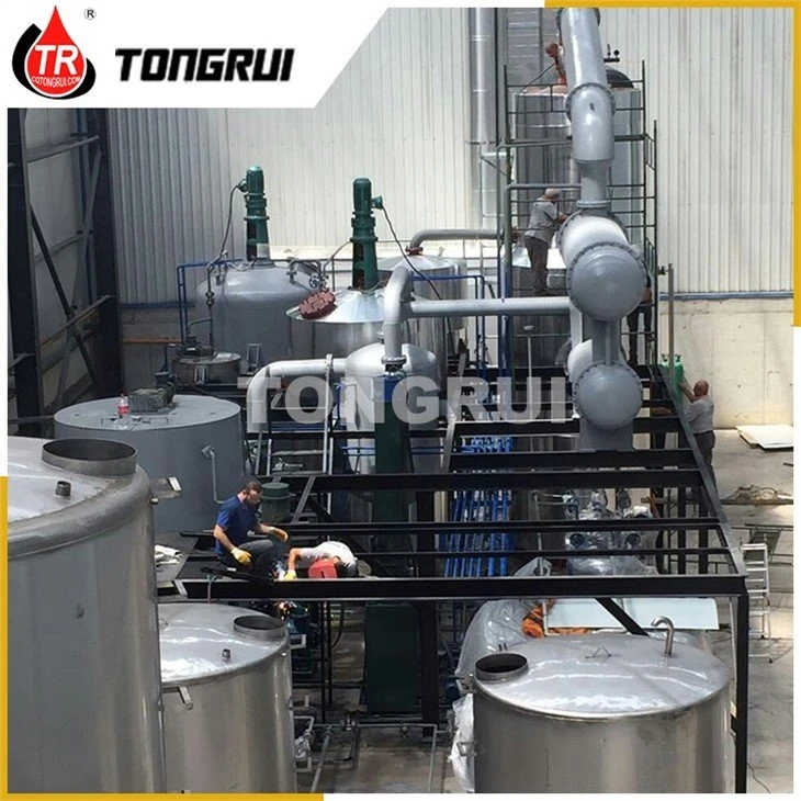 waste lube oil recovery